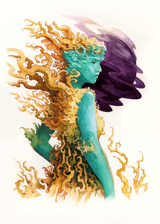 The Xenoflora Dryad
