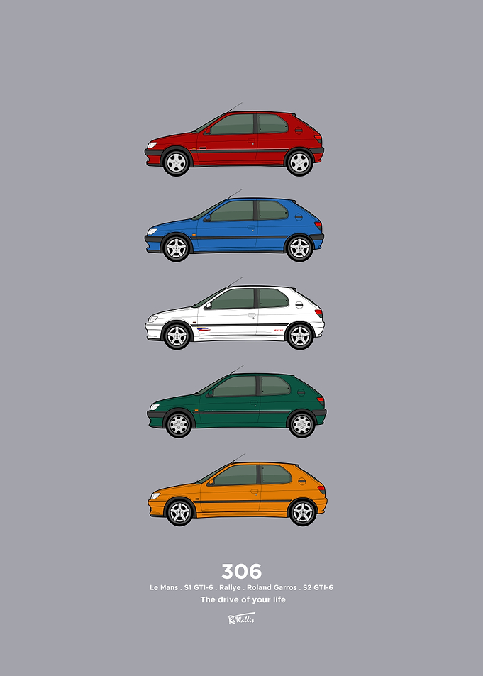 306 Special editions classic car collection