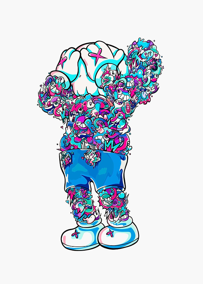KAWS Doodle Art