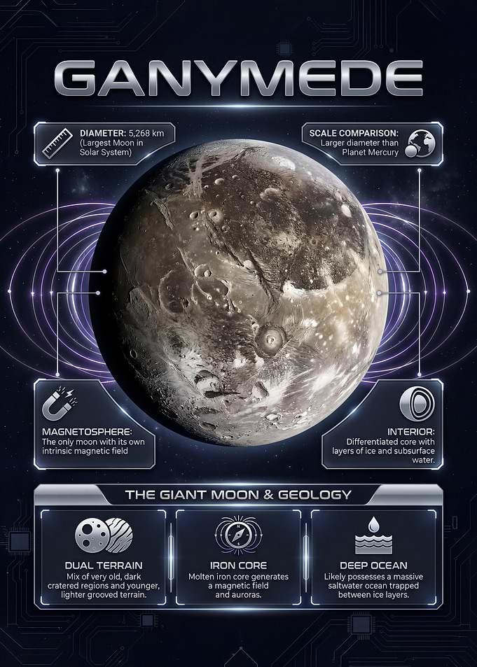 Ganymede: The Giant Moon & Geology