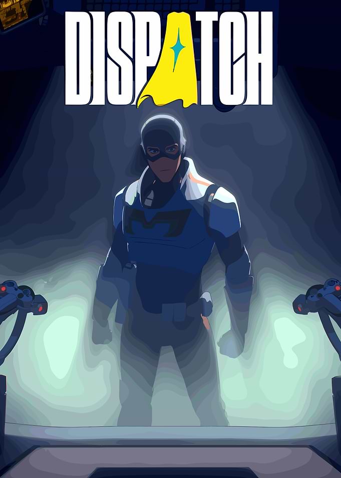 Dispatch Superhero Illustration