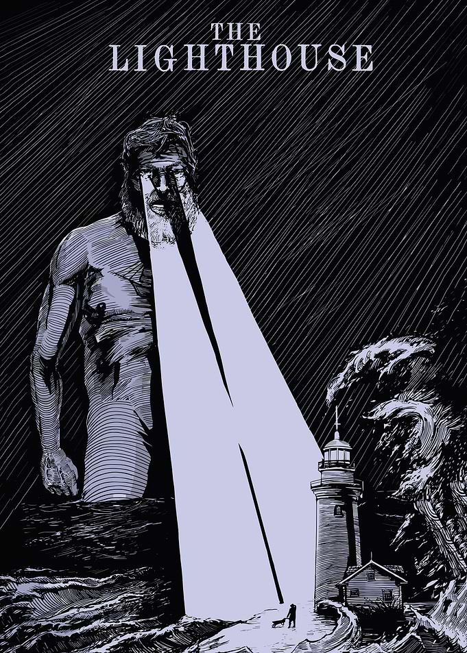 The Lighthouse Movie Poster Art