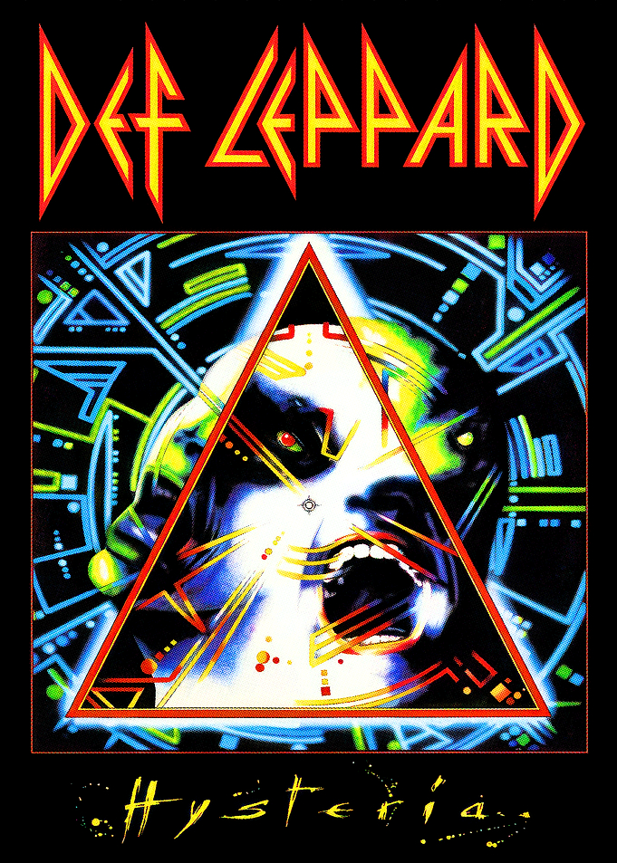 Def Leppard Hysteria Album Cover