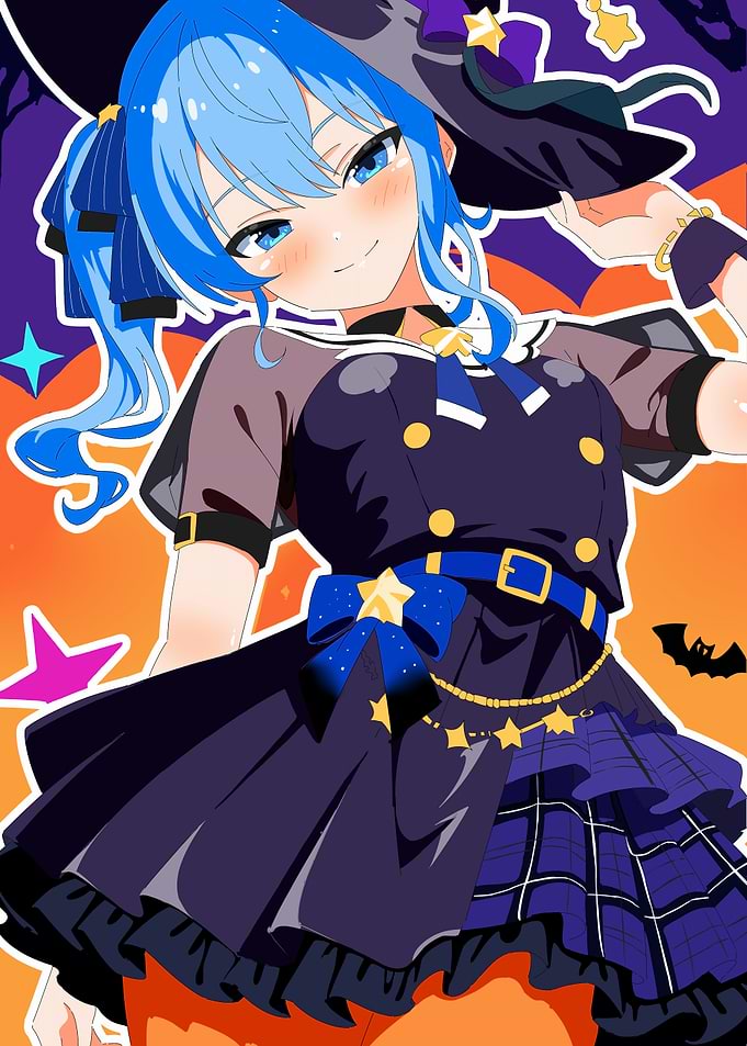 Anime Girl Halloween Witch Costume