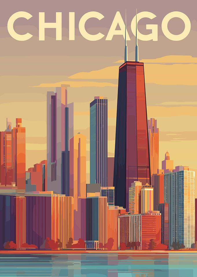 Chicago Skyline Illustration