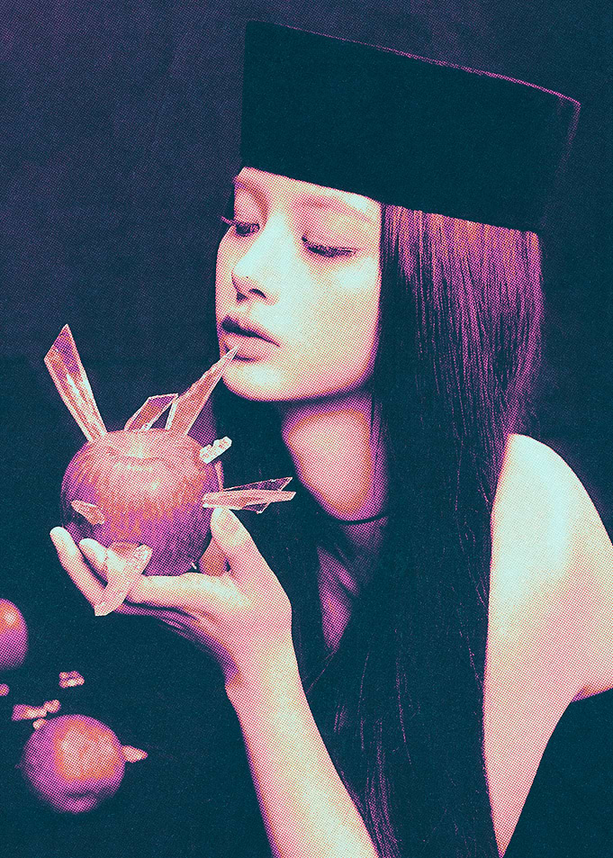 Sullyoon NMIXX 'Blue Valentine'