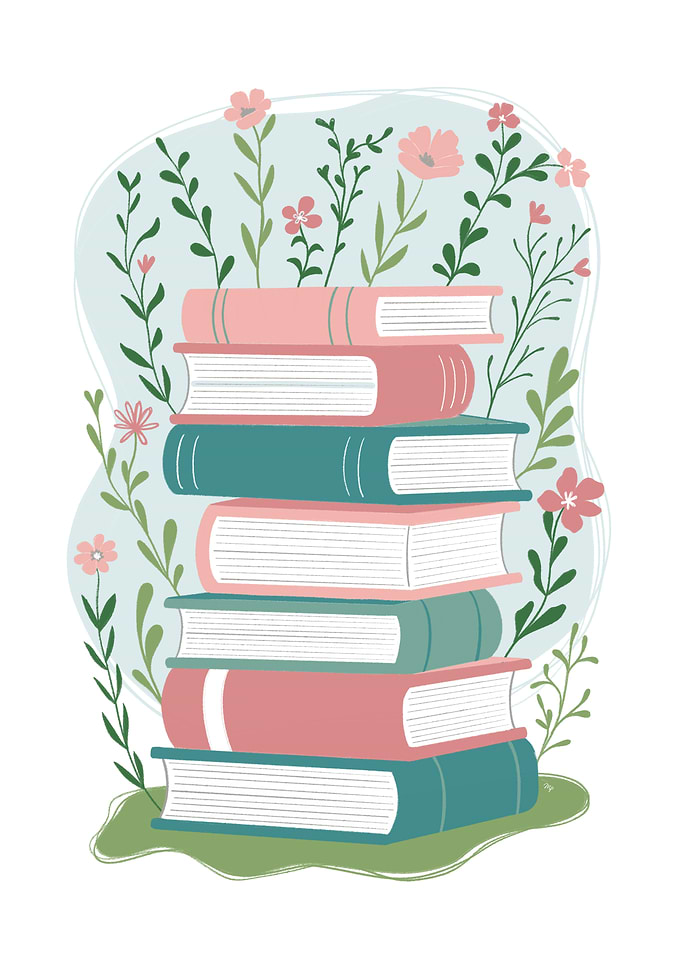 Pastel Blooming books