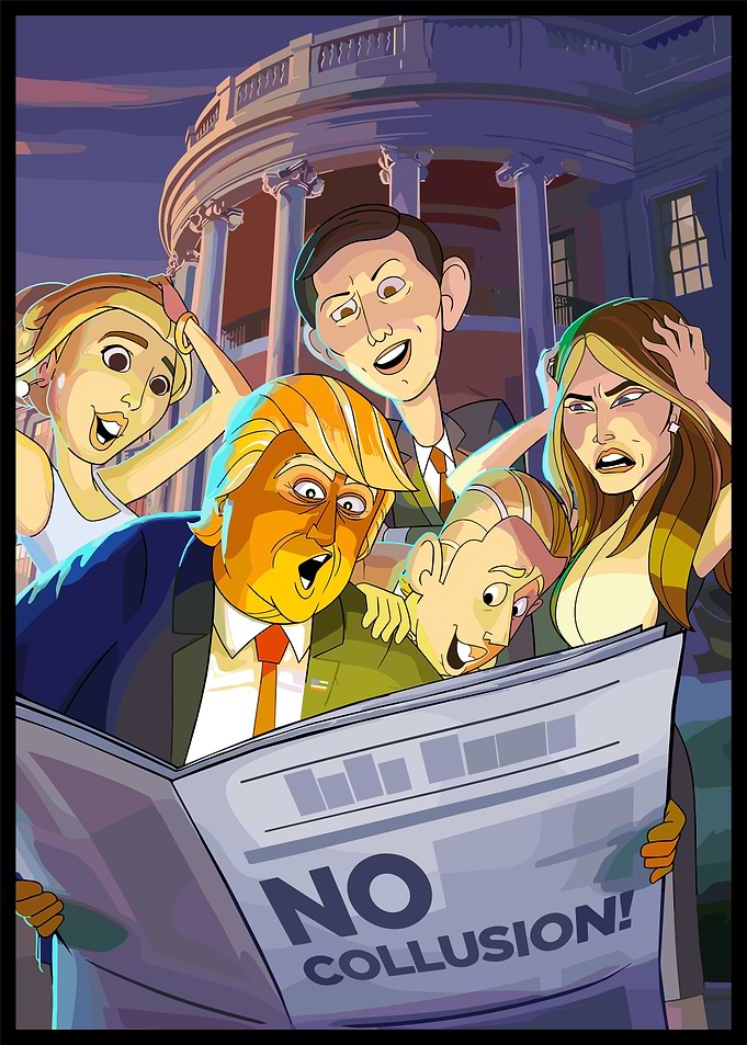 No Collusion Cartoon