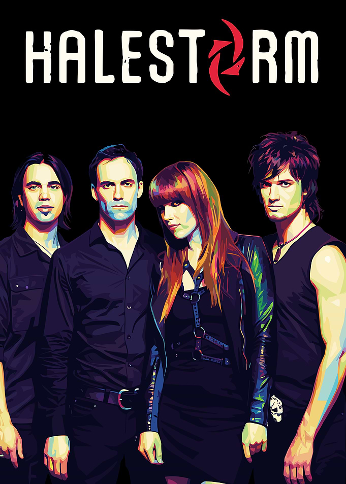 Halestorm Band Portrait