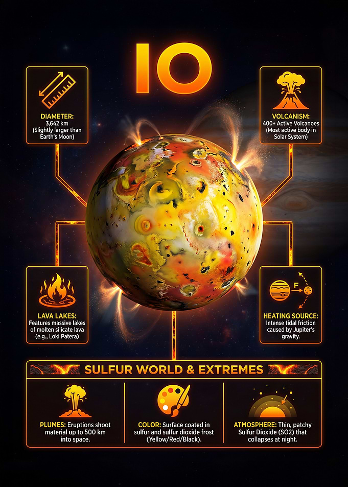 Io: Sulfur World & Extremes