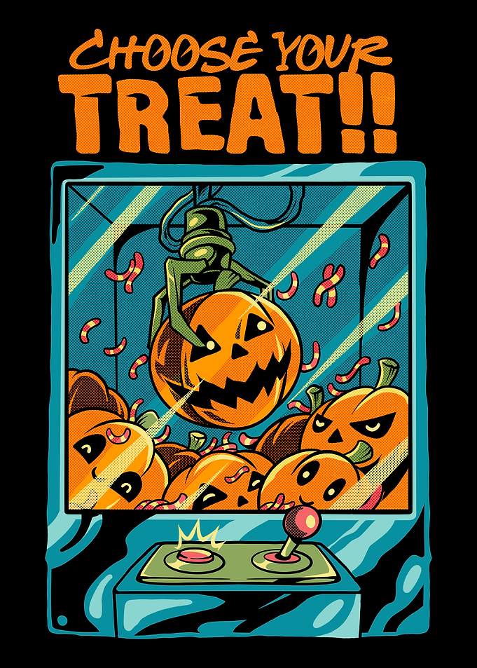 Halloween Treat Claw Machine