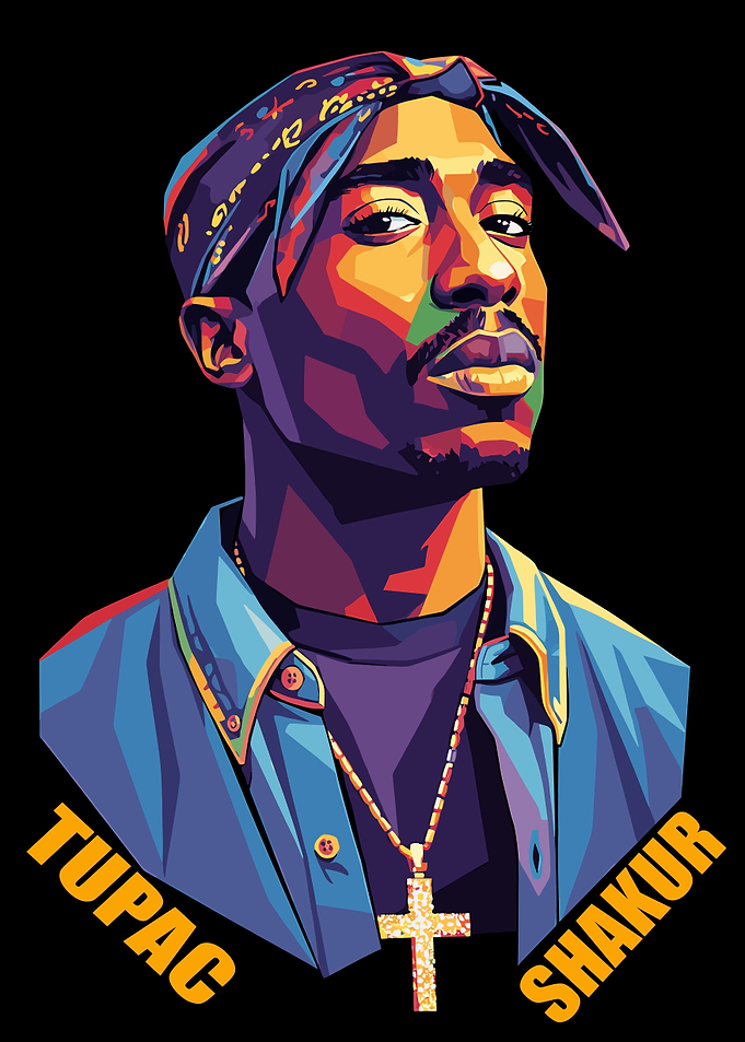 Tupac Shakur Portrait
