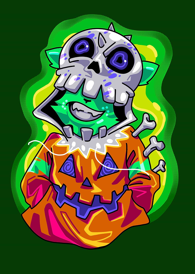 mysterio kid halloween