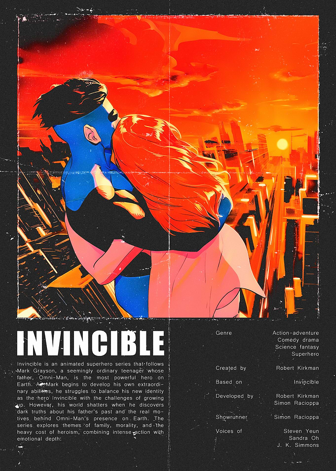 Invincible Animated Series Poster