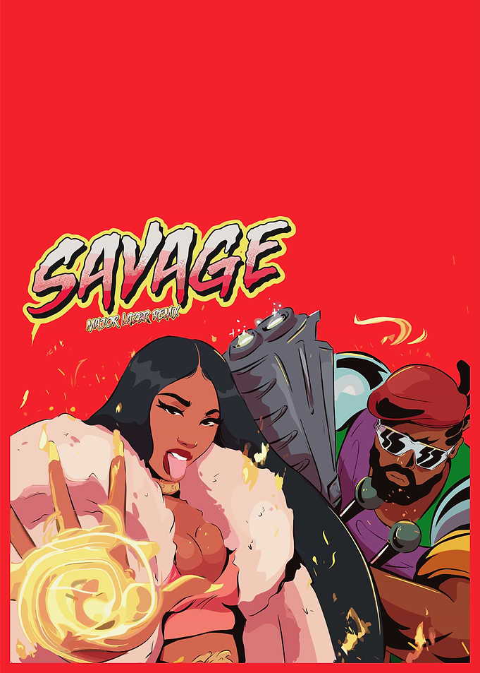 Savage Remix Artwork