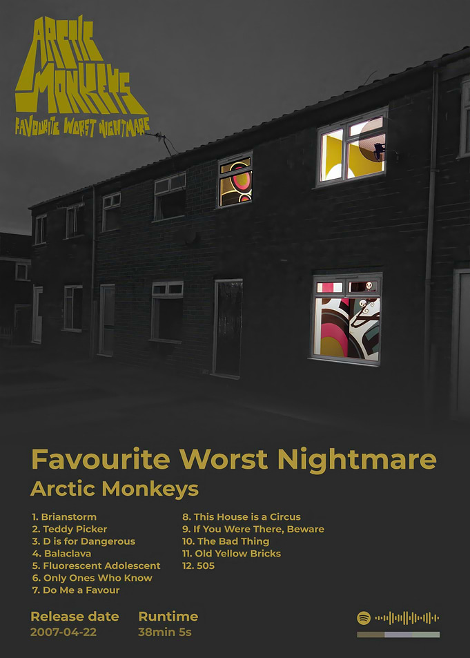 Arctic Monkeys - Favourite Worst Nightmare