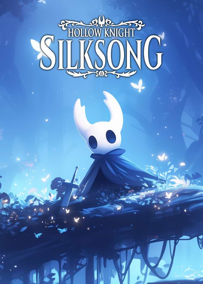 Hollow Knight: Silksong Game Cover Art
