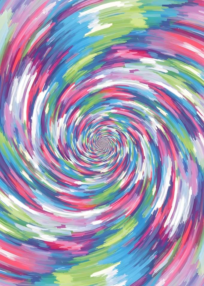 Colorful Abstract Swirl
