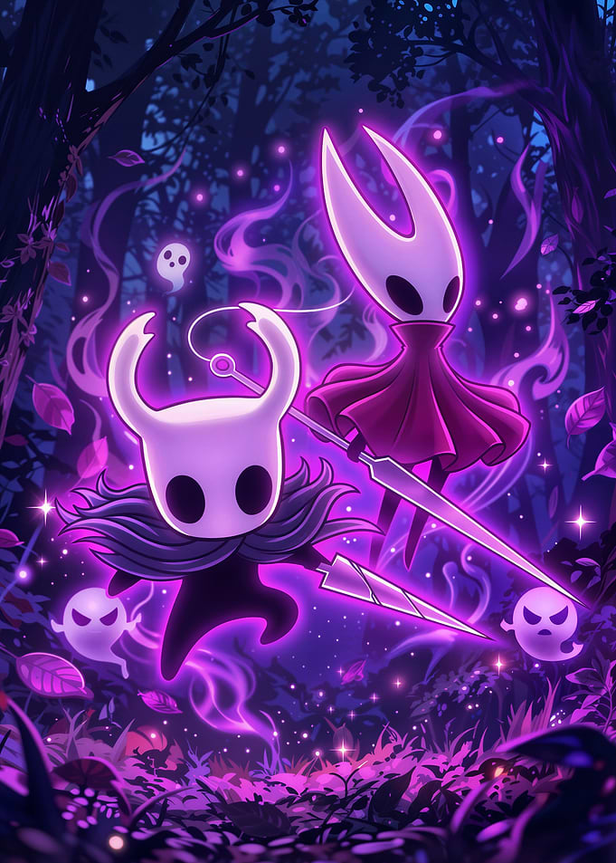 Hollow Knight and Hornet