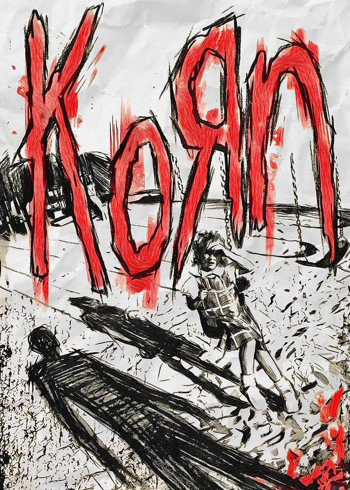 American Nu Metal Band Art