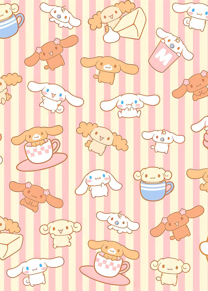 Cinnamoroll character pattern