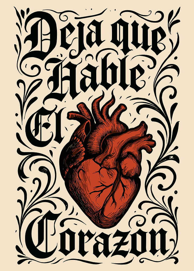 Deja que Hable El Corazon Art