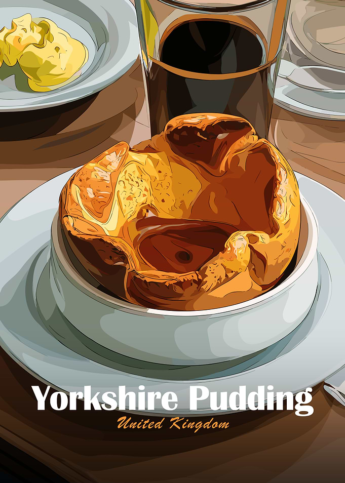Yorkshire Pudding Illustration