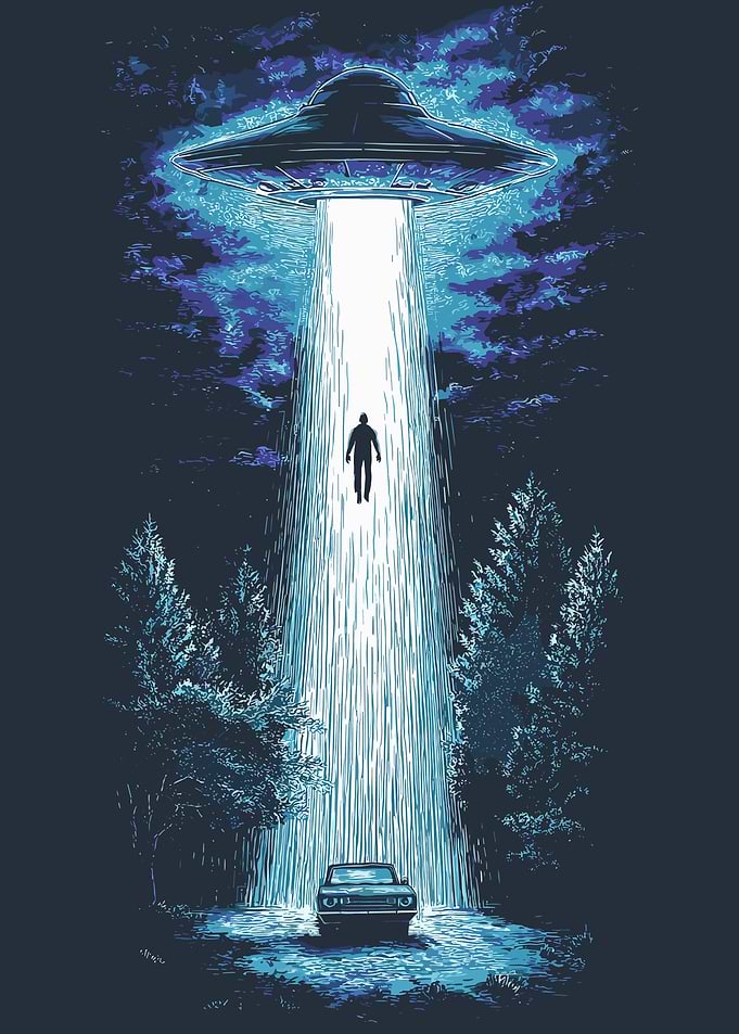UFO Abduction in the Forest
