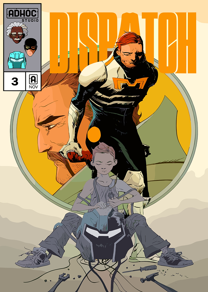 Dispatch Comic Book Cover Art