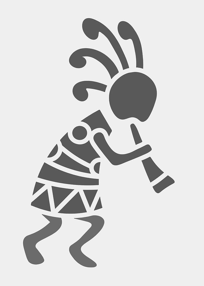 Kokopelli Silhouette