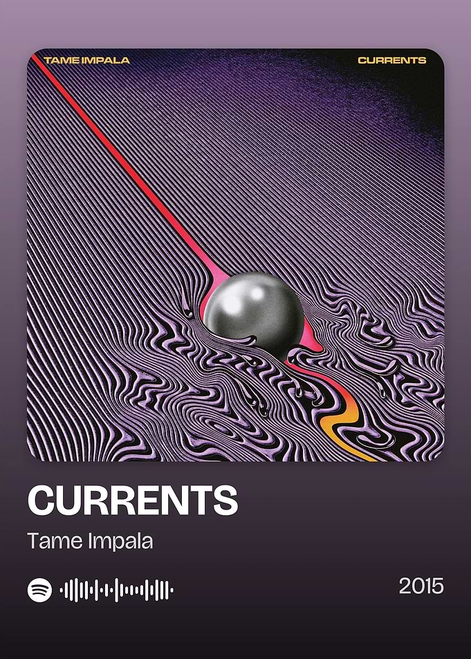 Tame Impala - Currents Album Cover