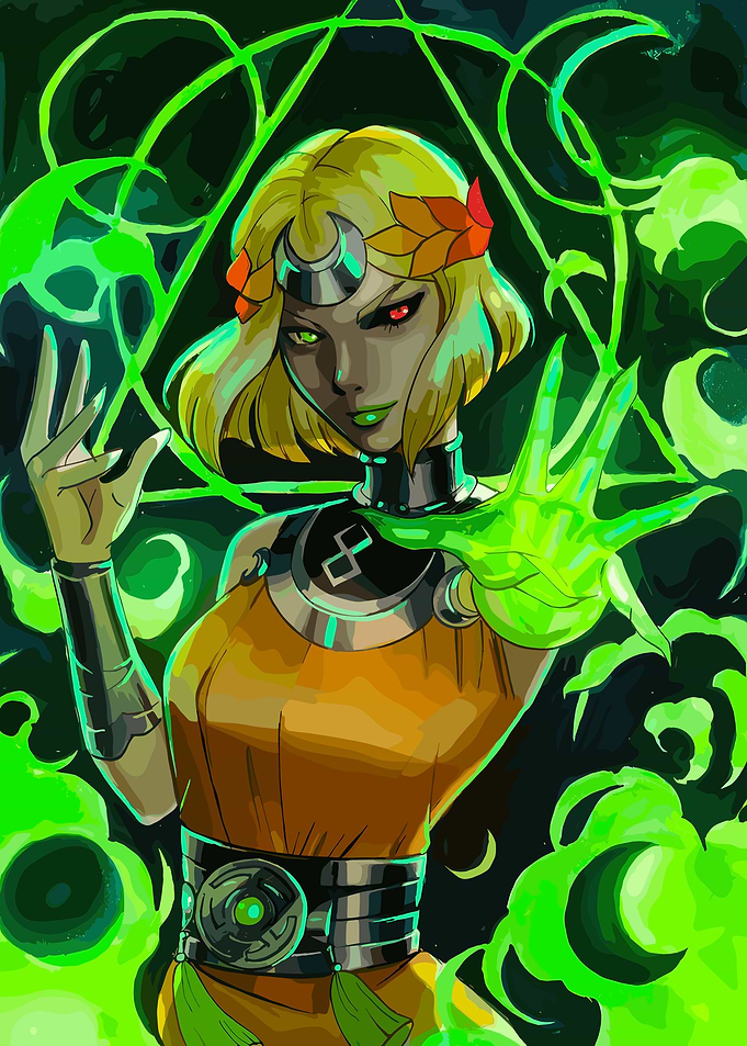 Hades Game Character Digital Art