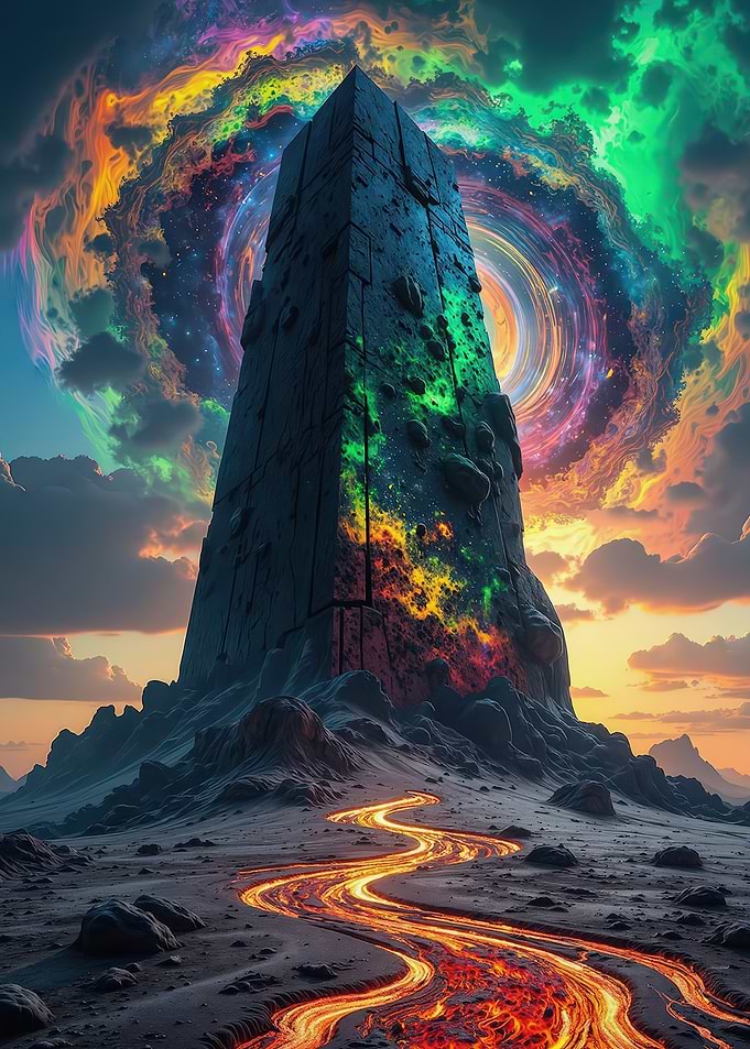 Monolith and Cosmic Portal Landscape