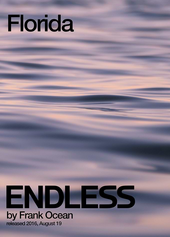 Frank Ocean Endless Album Cover