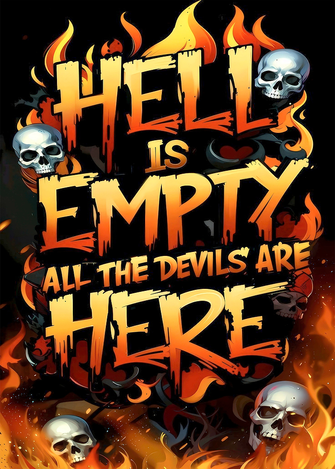 Hell is Empty, Devils are Here