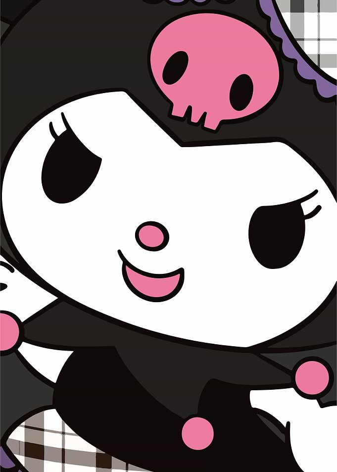 Kuromi Character Close-Up