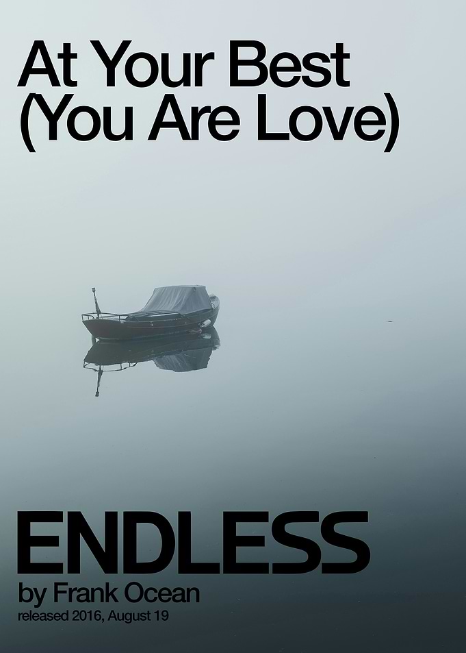 Frank Ocean - Endless Album Cover