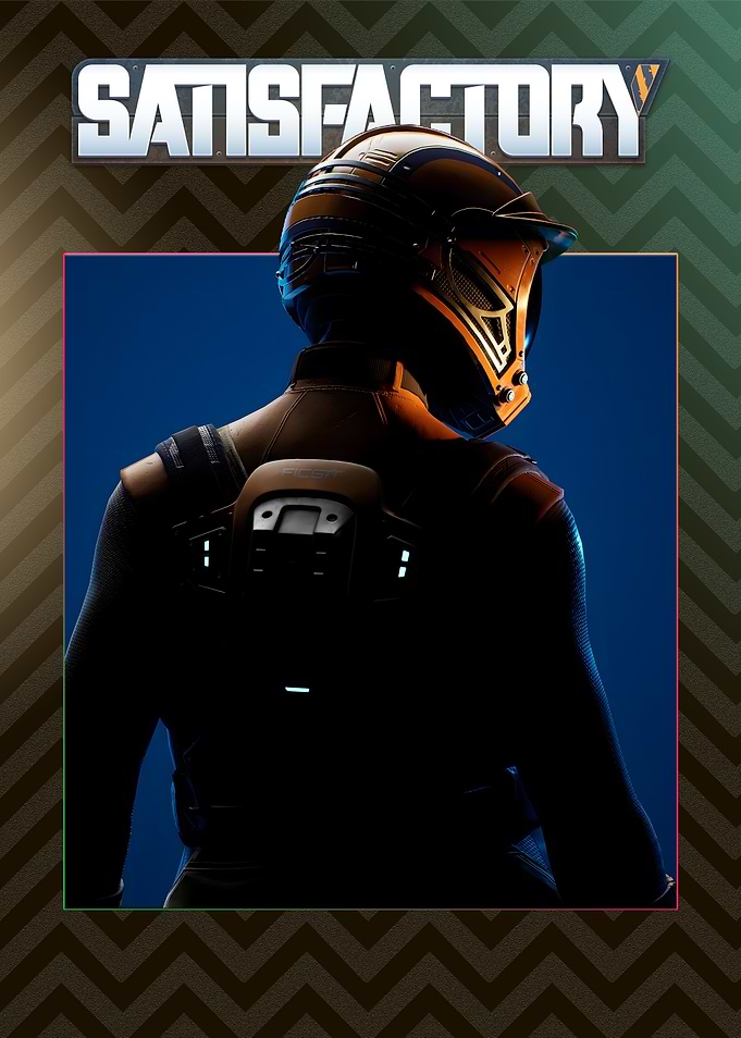 Satisfactory Game Character Back View