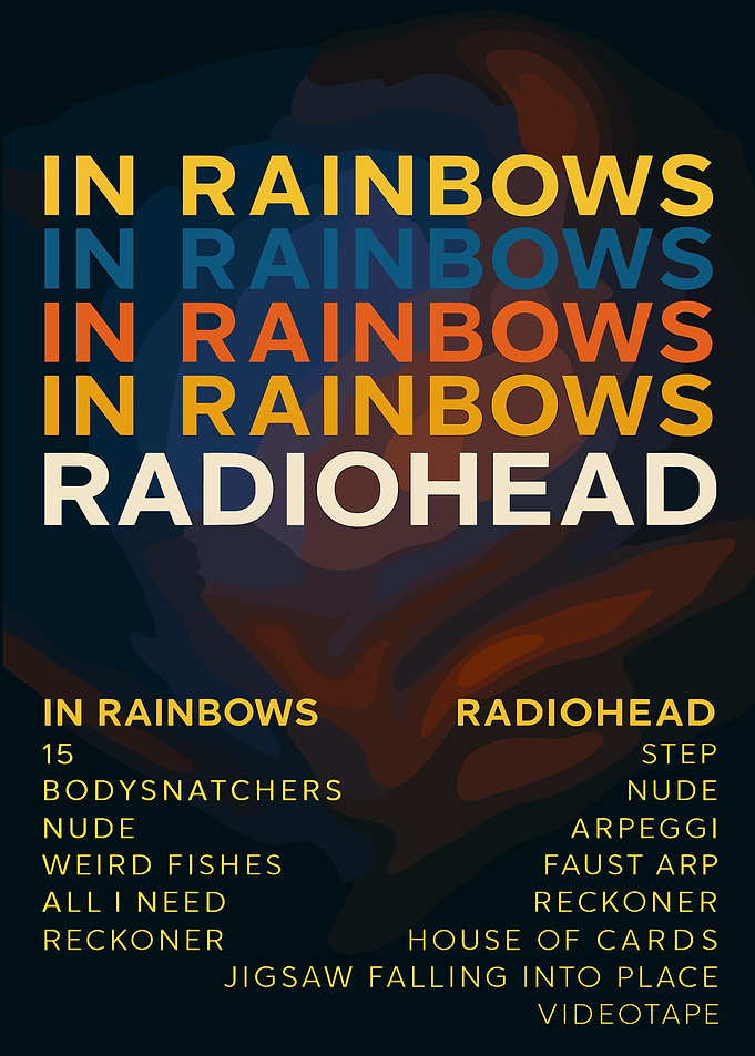 Radiohead - In Rainbows Album Art