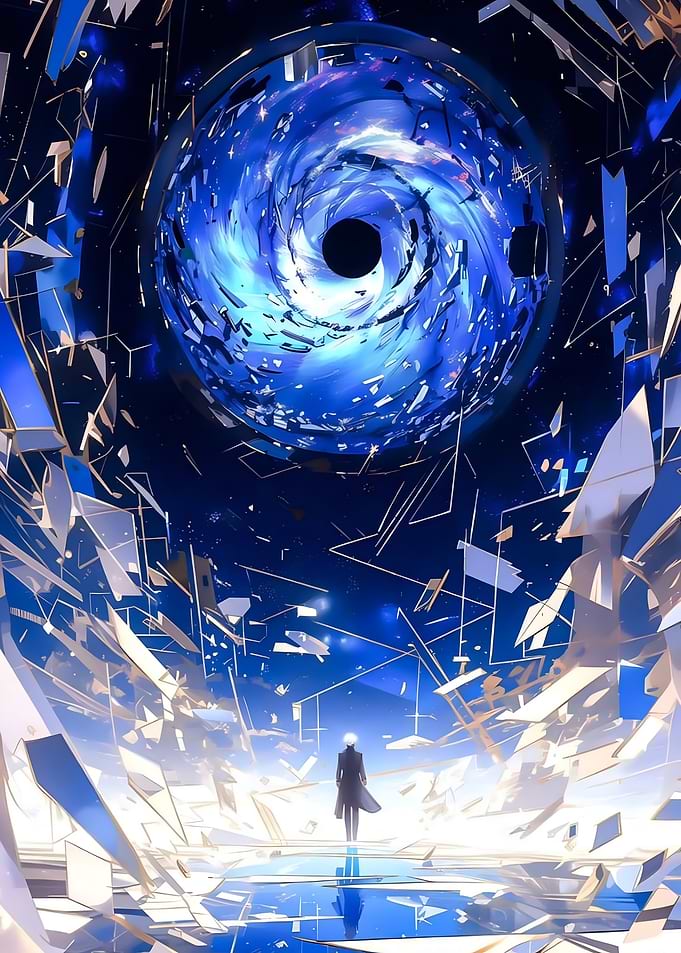 Abstract Portal with Figure
