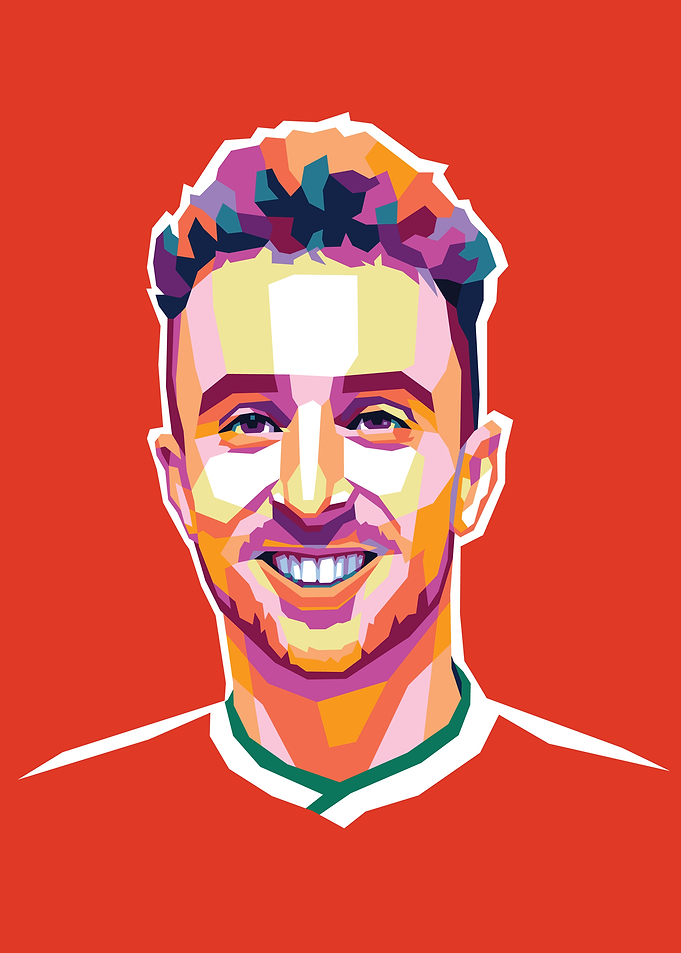 Diogo Jota Pop Art Portrait