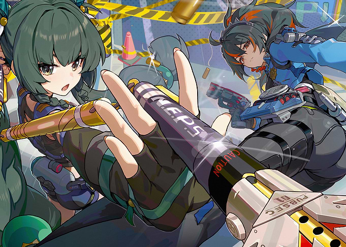Zenless Zone Zero Girls with Weapons in Action