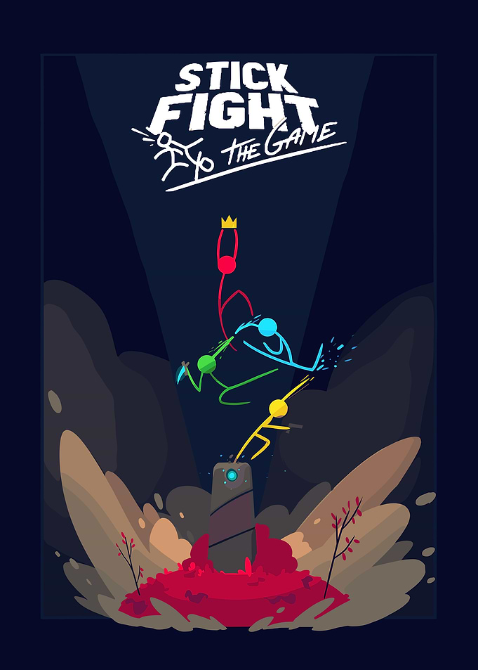 Stick Fight: The Game Illustration