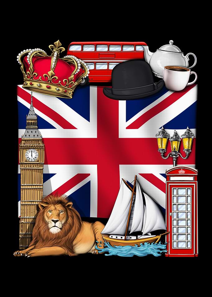 British UK Flag