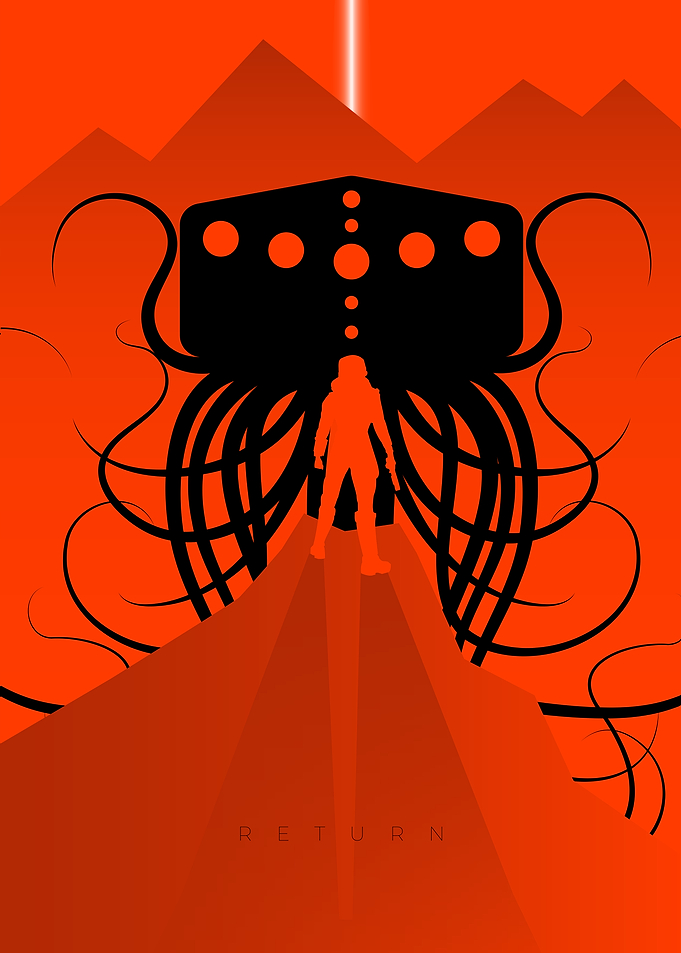Return: Minimalist Sci-Fi Encounter