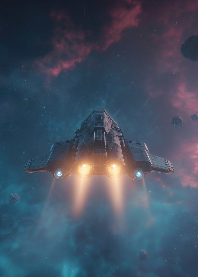 Futuristic Spaceship