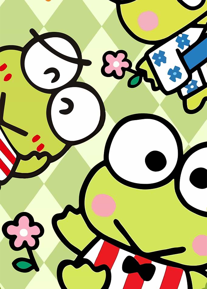 Keroppi Character Pattern