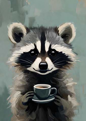 Coffee Raccoon