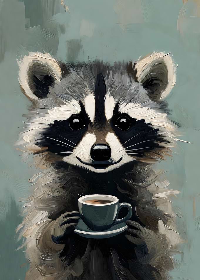 Coffee Raccoon