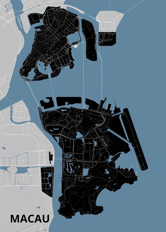 Macau City Map
